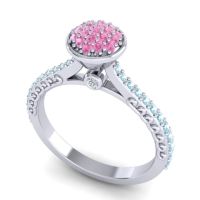 Statement Floral Pave Havya Ring