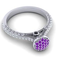 Statement Floral Pave Havya Ring