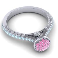 Statement Floral Pave Havya Ring