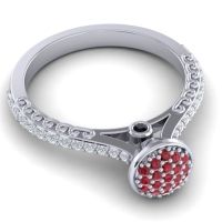 Statement Floral Pave Havya Ring