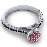 Statement Floral Pave Havya Ring