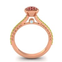 Statement Floral Pave Havya Ring
