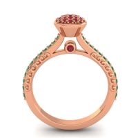 Statement Floral Pave Havya Ring