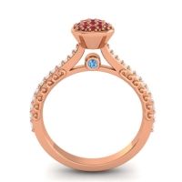 Statement Floral Pave Havya Ring