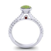 Statement Floral Pave Havya Ring