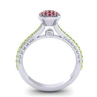 Statement Floral Pave Havya Ring