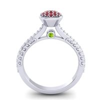 Statement Floral Pave Havya Ring