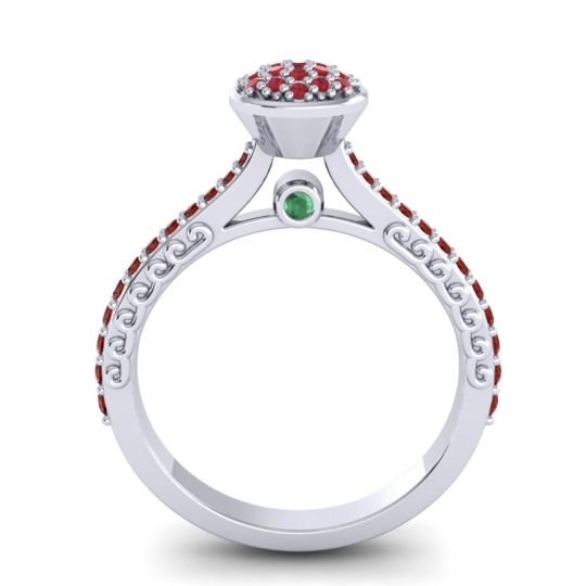 Statement Floral Pave Havya Ring