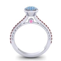 Statement Floral Pave Havya Ring