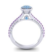 Statement Floral Pave Havya Ring