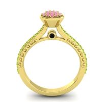 Statement Floral Pave Havya Ring