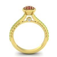 Statement Floral Pave Havya Ring