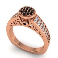 Statement Floral Pave Utsa Ring