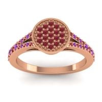Statement Floral Pave Dipa Ring