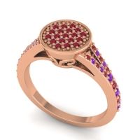 Statement Floral Pave Dipa Ring
