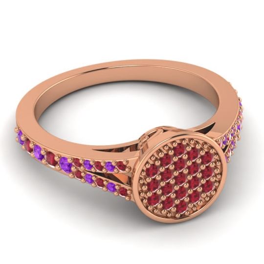 Statement Floral Pave Dipa Ring