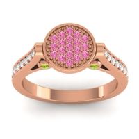 Statement Floral Pave Gavaksa Ring