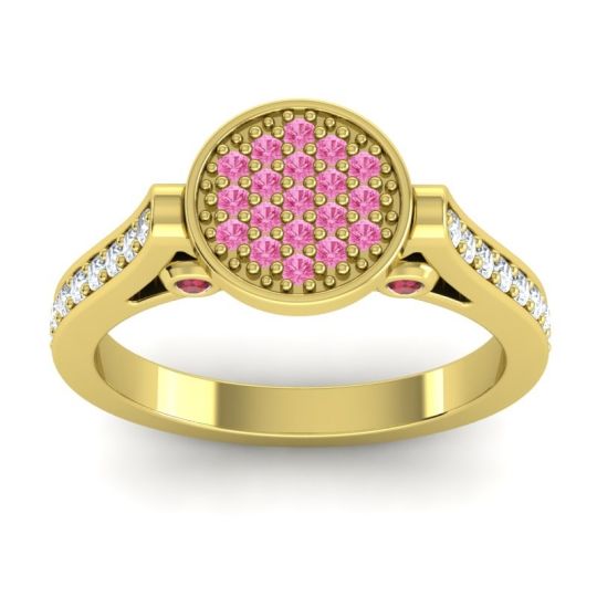 Statement Floral Pave Gavaksa Ring