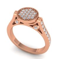Statement Floral Pave Gavaksa Ring