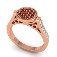 Statement Floral Pave Gavaksa Ring