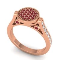 Statement Floral Pave Gavaksa Ring