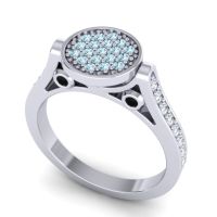 Statement Floral Pave Gavaksa Ring