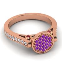 Statement Floral Pave Gavaksa Ring