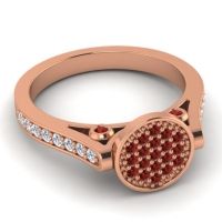 Statement Floral Pave Gavaksa Ring