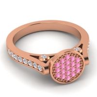 Statement Floral Pave Gavaksa Ring