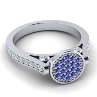 Statement Floral Pave Gavaksa Ring