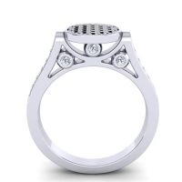 Statement Floral Pave Gavaksa Ring