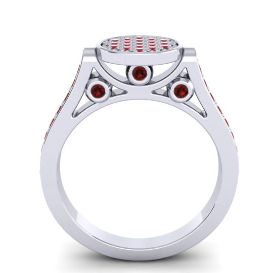 Statement Floral Pave Gavaksa Ring