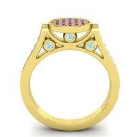 Statement Floral Pave Gavaksa Ring