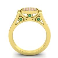 Statement Floral Pave Gavaksa Ring