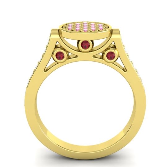 Statement Floral Pave Gavaksa Ring