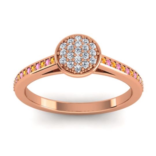 Floral Simple Pave Jalaksa Ring