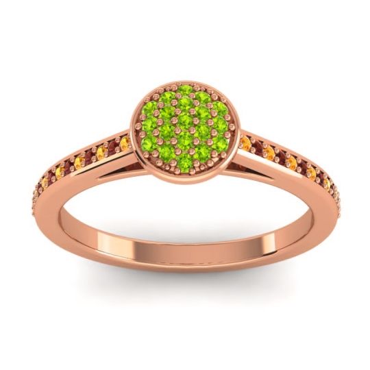 Floral Simple Pave Jalaksa Ring