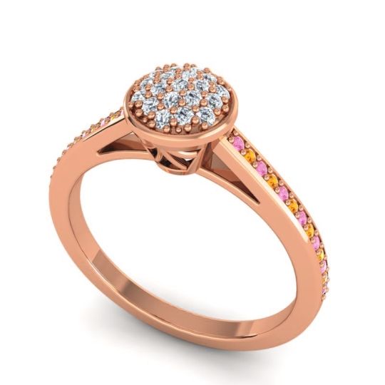 Floral Simple Pave Jalaksa Ring