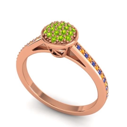 Floral Simple Pave Jalaksa Ring