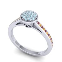 Floral Simple Pave Jalaksa Ring