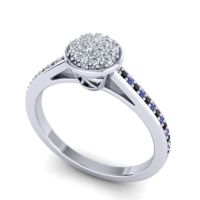 Floral Simple Pave Jalaksa Ring