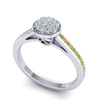 Floral Simple Pave Jalaksa Ring