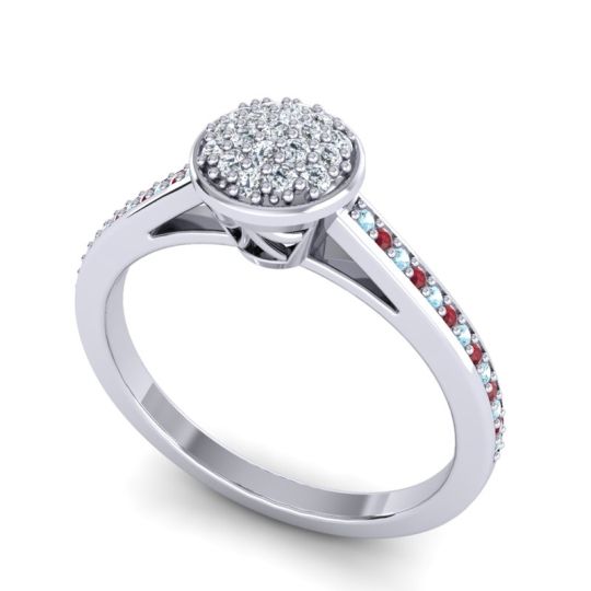 Floral Simple Pave Jalaksa Ring