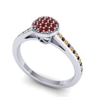 Floral Simple Pave Jalaksa Ring