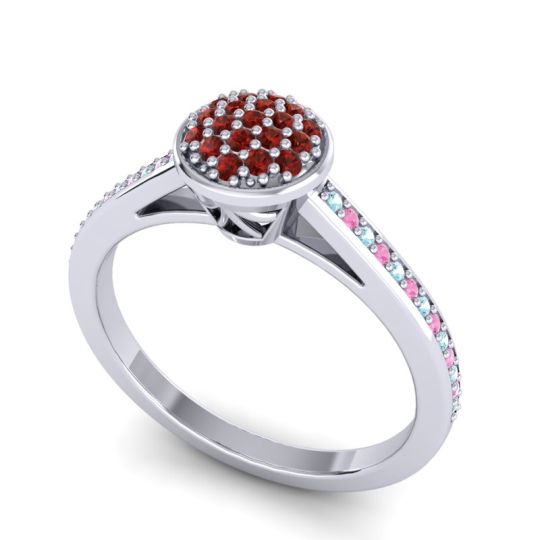 Floral Simple Pave Jalaksa Ring
