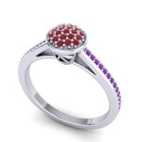 Floral Simple Pave Jalaksa Ring