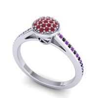 Floral Simple Pave Jalaksa Ring