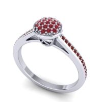 Floral Simple Pave Jalaksa Ring