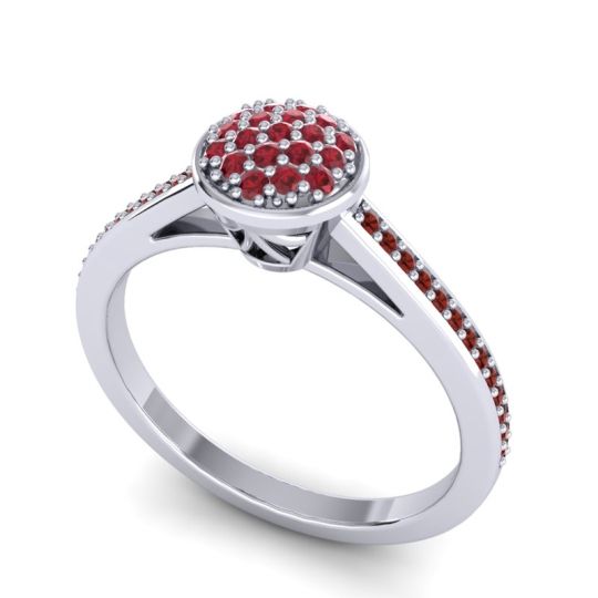 Floral Simple Pave Jalaksa Ring