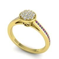 Floral Simple Pave Jalaksa Ring